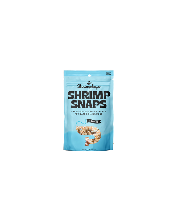 Freeze Dried, Cooked and Peeled Shrimp for Cats and Small Dogs
